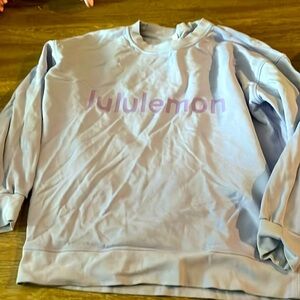 LULULEMON CREW NECK HOODIE
